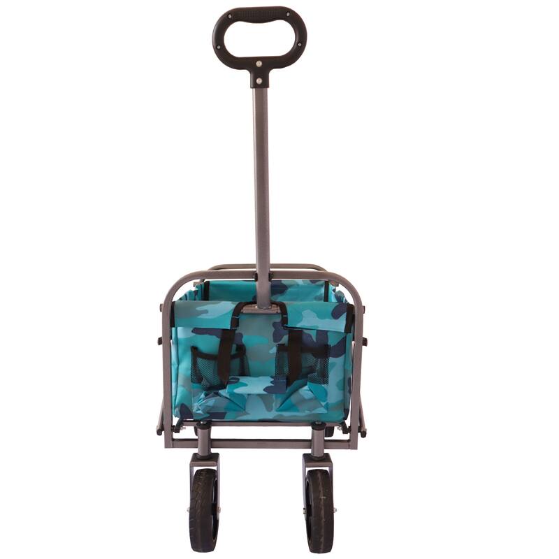 Collapsible Beach Trolley Cart Camping Folding Wagon