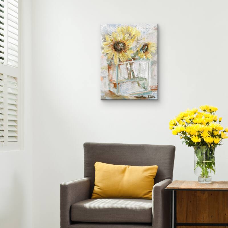Tournesols Canvas Art Print