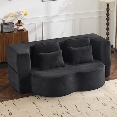 Luxury Sleeper Sofa Bed with Soft Cushion - Ultimate Comfort for Your Home