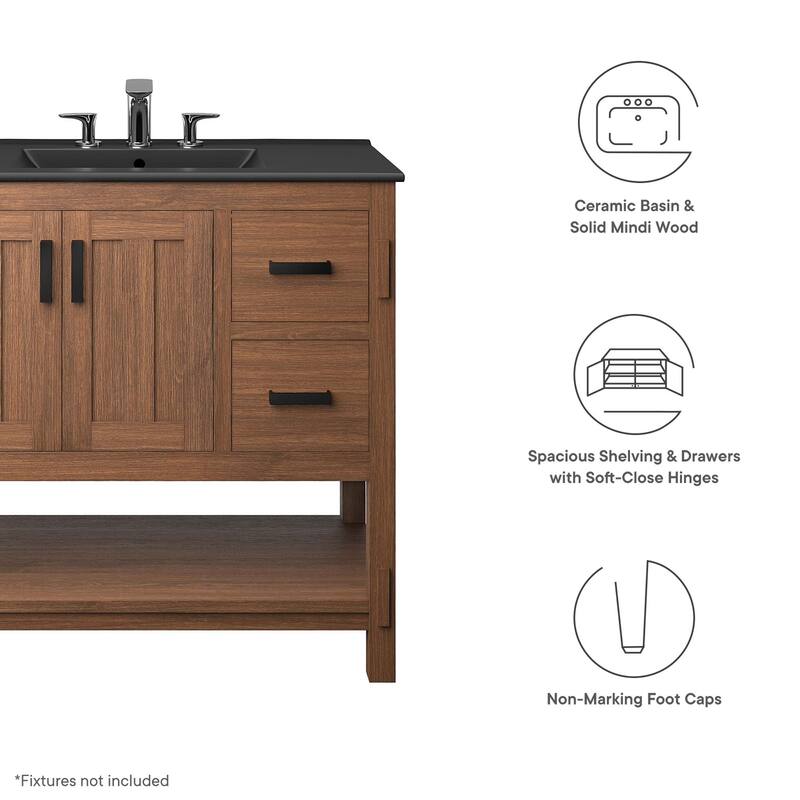 Ashlyn 36" Wood Bathroom Vanity