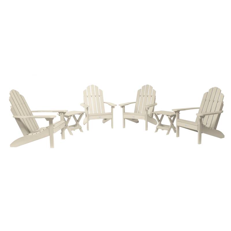 HIGHWOOD 6-Piece Adirondack Seating Set - Whitewash