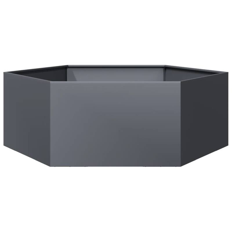 vidaXL Garden Planters Raised Vegetable Bed Elevated Flower Box Outdoor Steel