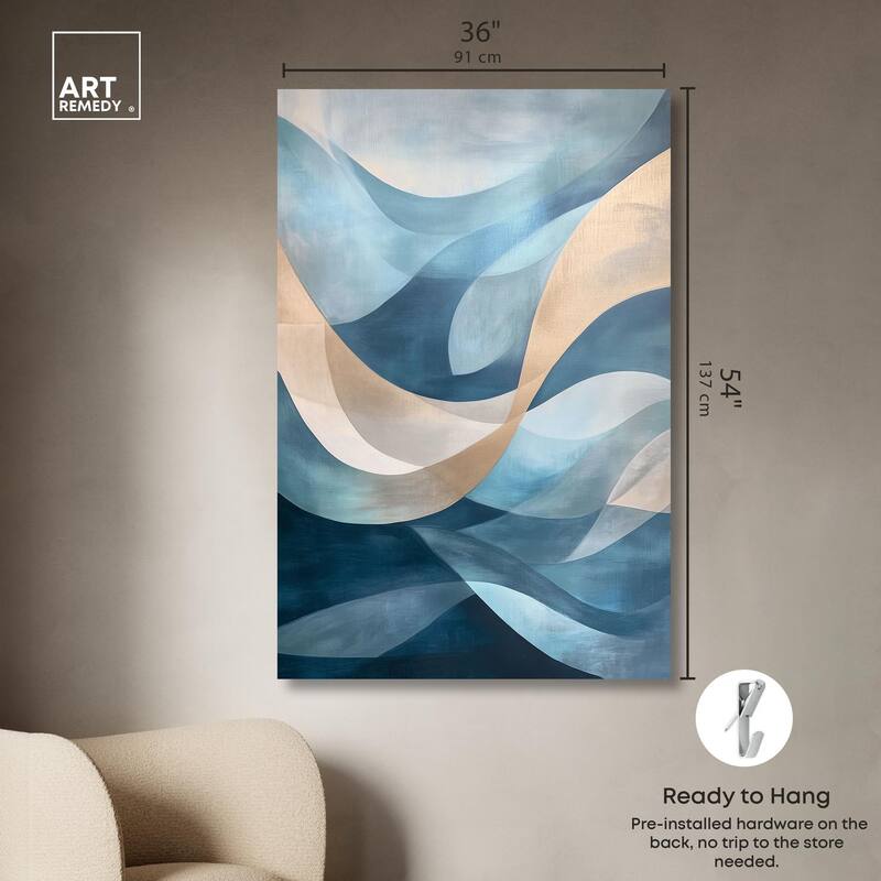 Submerged Canvas by Art Remedy, Gallery Wrapped