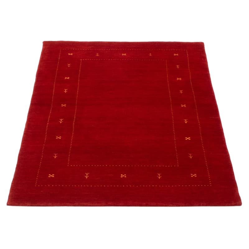 Kashkuli Gabbeh Red Rug 4'6" x 6'6" - 4'6 x 6'6
