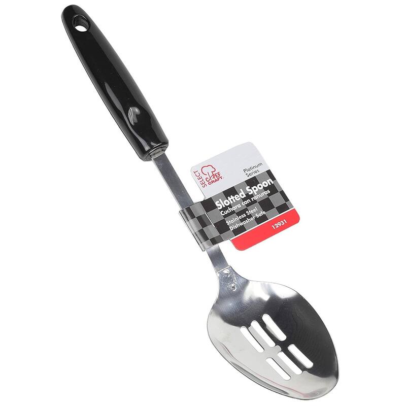 Chef Craft 12.5" Select Stainless Steel Slotted Serving Spoon