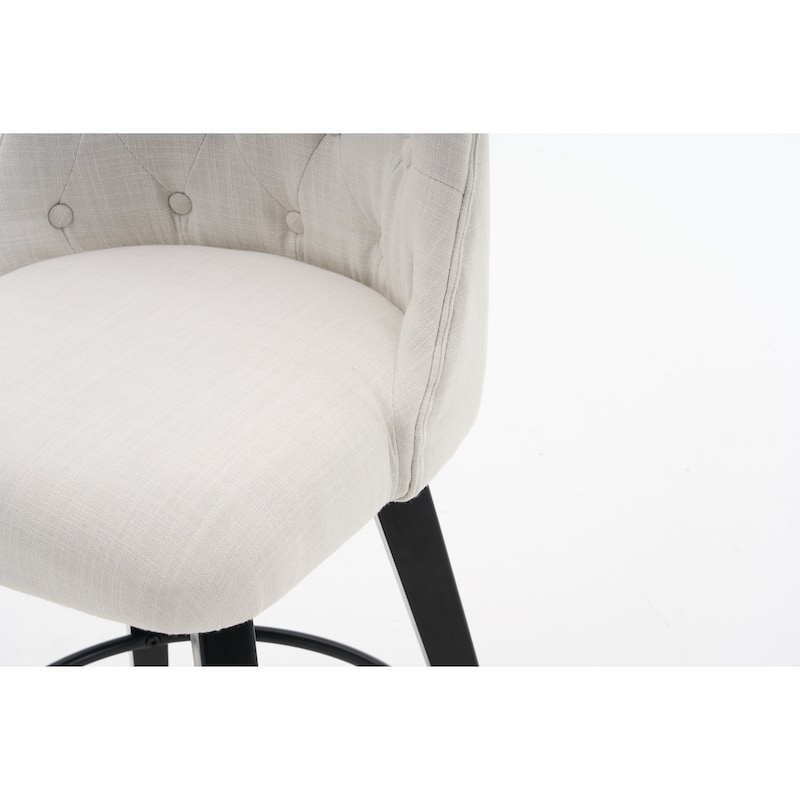 Swivel Bar Stools Side Chair Set of 2
