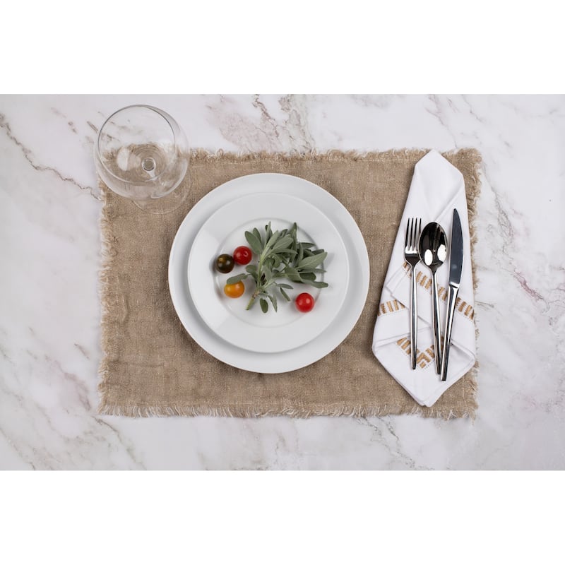 Serena Dinner Napkin Set (Set of 4) - Caramel
