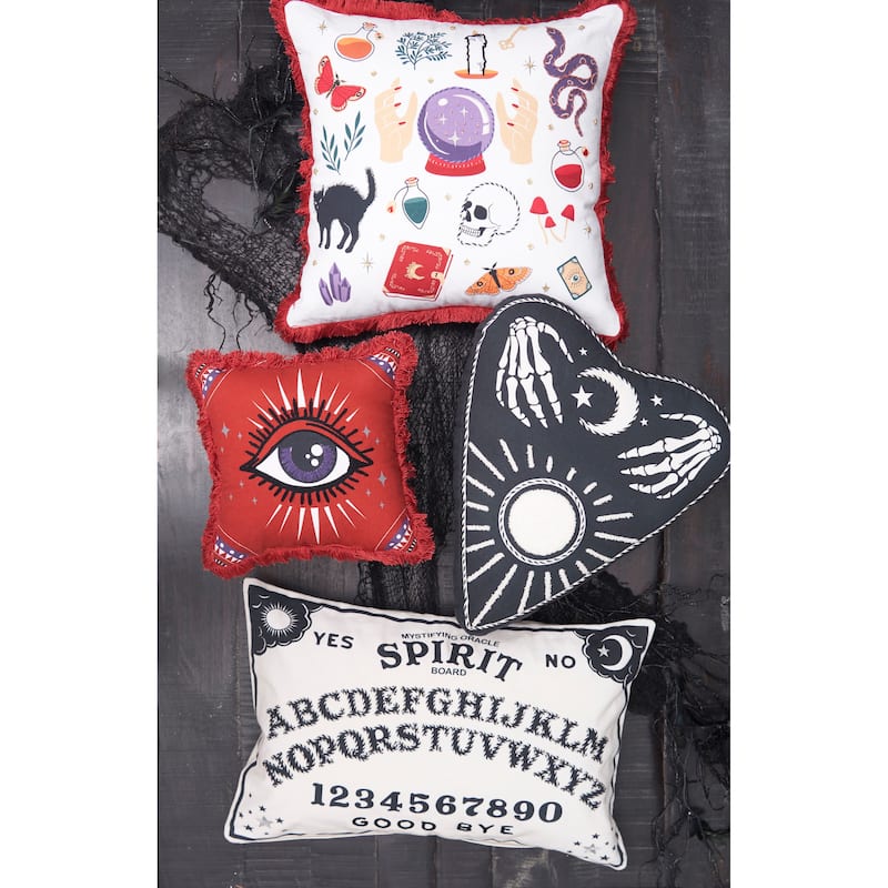 Mystical Eye Throw Pillow 10" x 10"