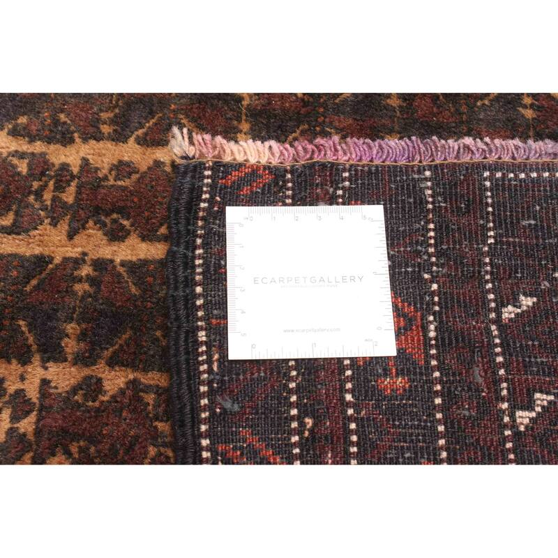 ECARPETGALLERY Hand-knotted Teimani Light Brown Wool Rug - 3'0 x 3'9