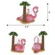 preview thumbnail 2 of 7, CoTa Global Flamingo Snow Globe - Figurine with Sparkling Glitter - 4.2Lx3W3.4H inches