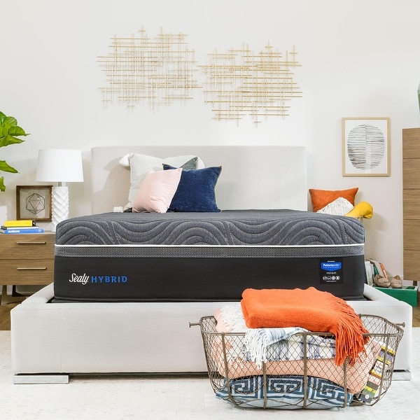 Sealy Premium Silver Chill 14-inch Hybrid Cooling Mattress - Bed