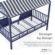 preview thumbnail 6 of 4, Furniture of America Valley Metal Twin Loft Bed with Canopy
