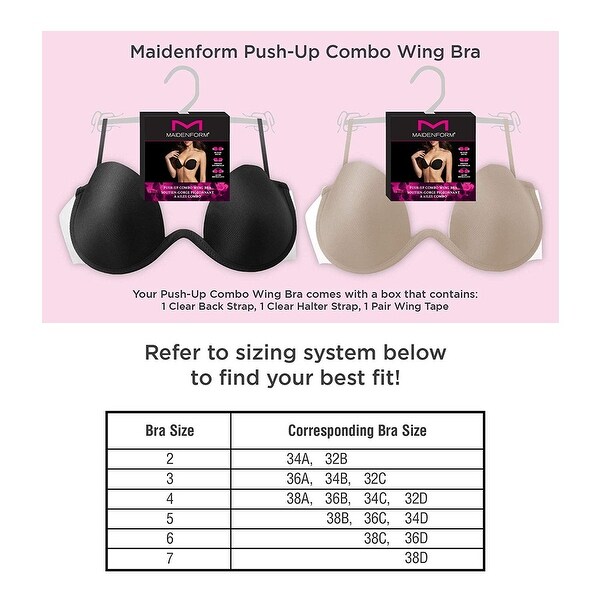 36c and 34d