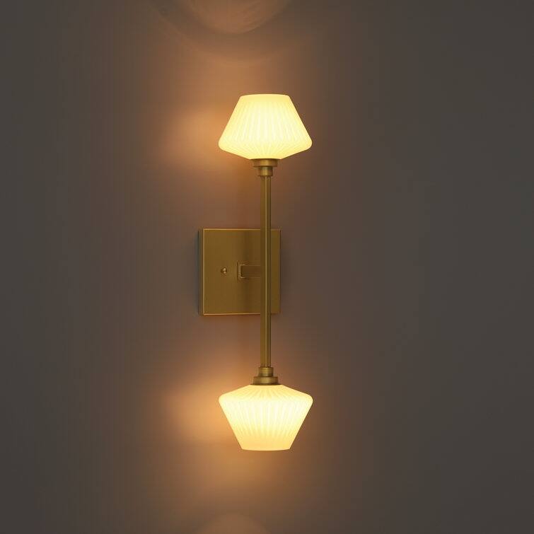 Acroma 2 - Light Dimmable Gold Wall Sconce