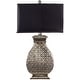 preview thumbnail 4 of 7, SAFAVIEH Lighting 30-inch Royal Spain Silver Finish Table Lamp (Set of 2) - 16"x11"x29"