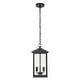 preview thumbnail 18 of 18, KAWOTI Black Outdoor Wall Sconces and Pendant Light H16.25''