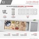 preview thumbnail 9 of 30, STYLISH 45 inch Stainless Steel 16G Workstation Undermount Kitchen Sink - Brushed Stainless Steel - 45" x 19" x 10"