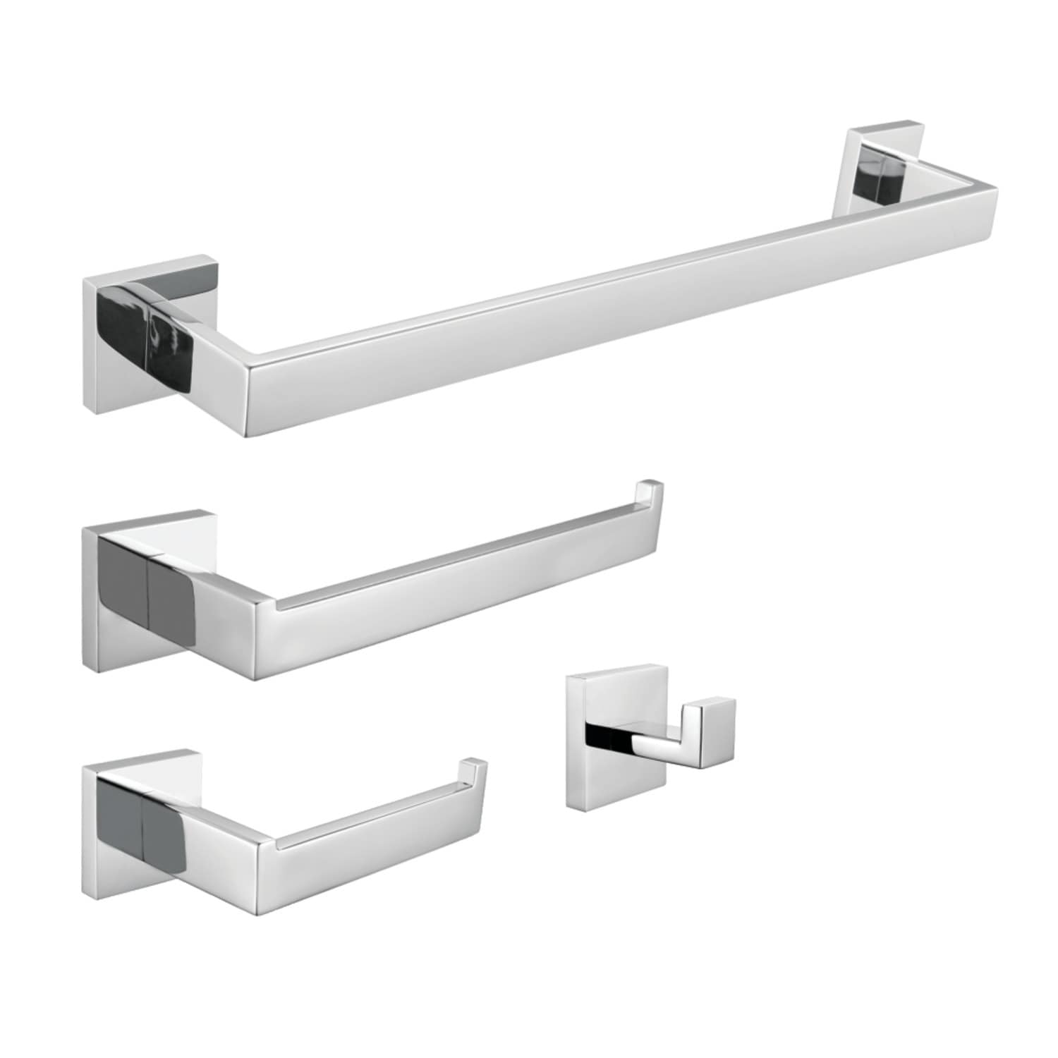 Lasdun 4-Piece Bathroom Hardware Set