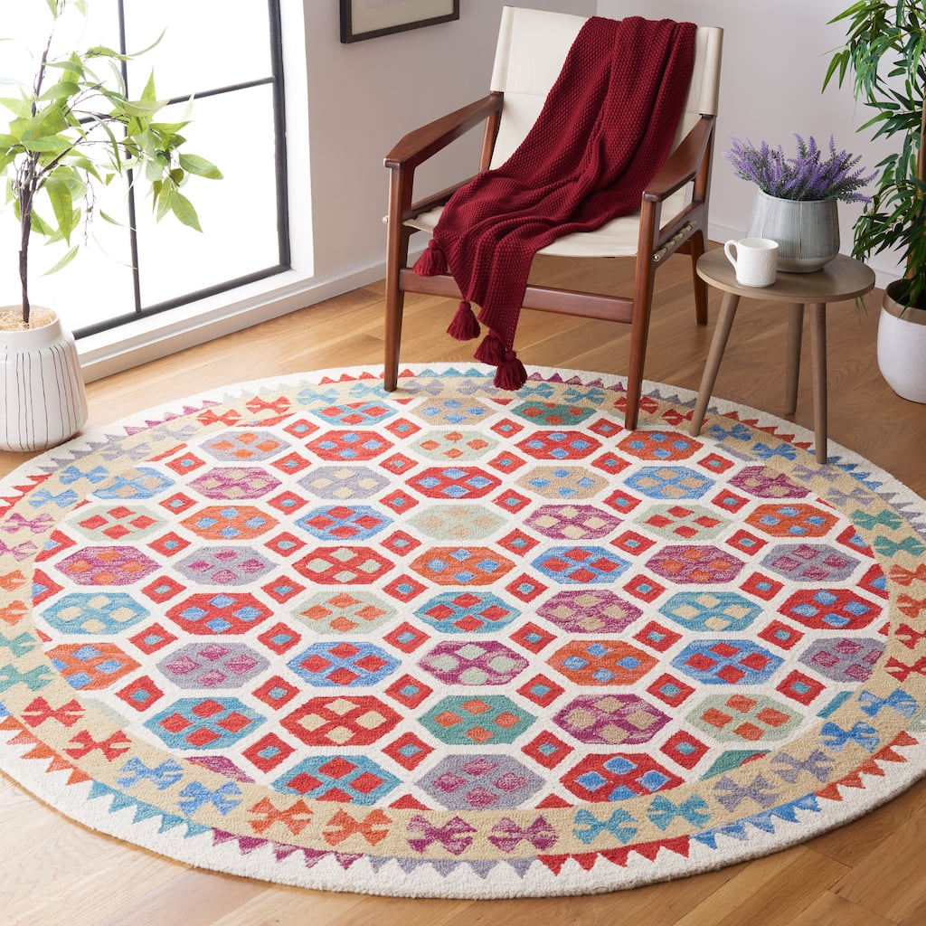 SAFAVIEH Handmade Aspen Enise Boho Wool Rug