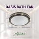 preview thumbnail 13 of 14, Hunter Bath Fan - Oasis Bath Ventilator With Light and Night Light