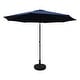preview thumbnail 3 of 9, St. Kitts 10-foot Aluminum Patio Market Umbrella Navy Blue