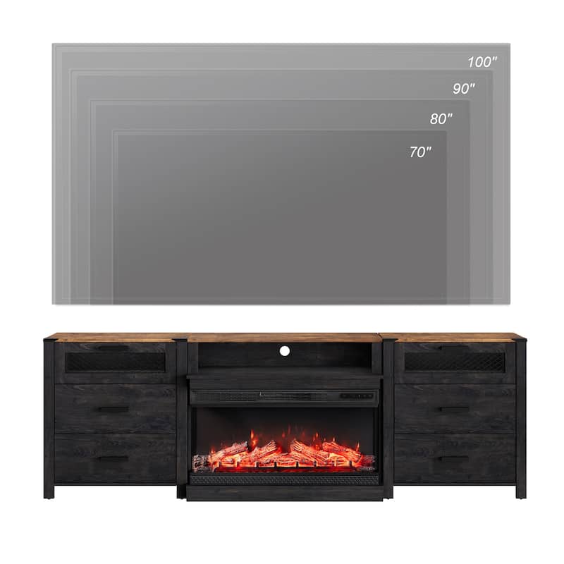 Fireplace TV Stand for Living Room