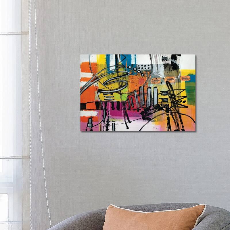 iCanvas "Peculiar Circumstances" by Jude Remedios Canvas Print - 18x26x1.5