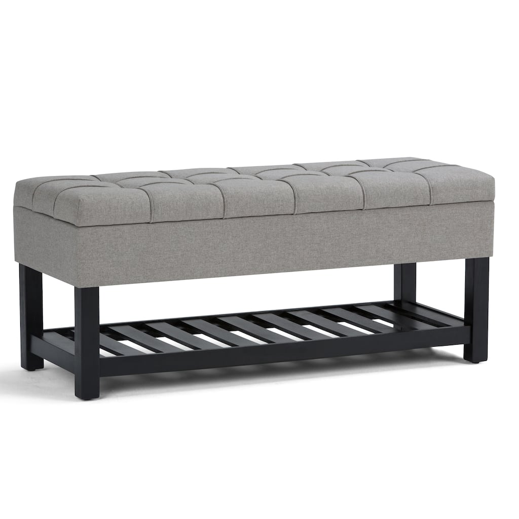 Modern Storage Ottoman Bench for Living Room