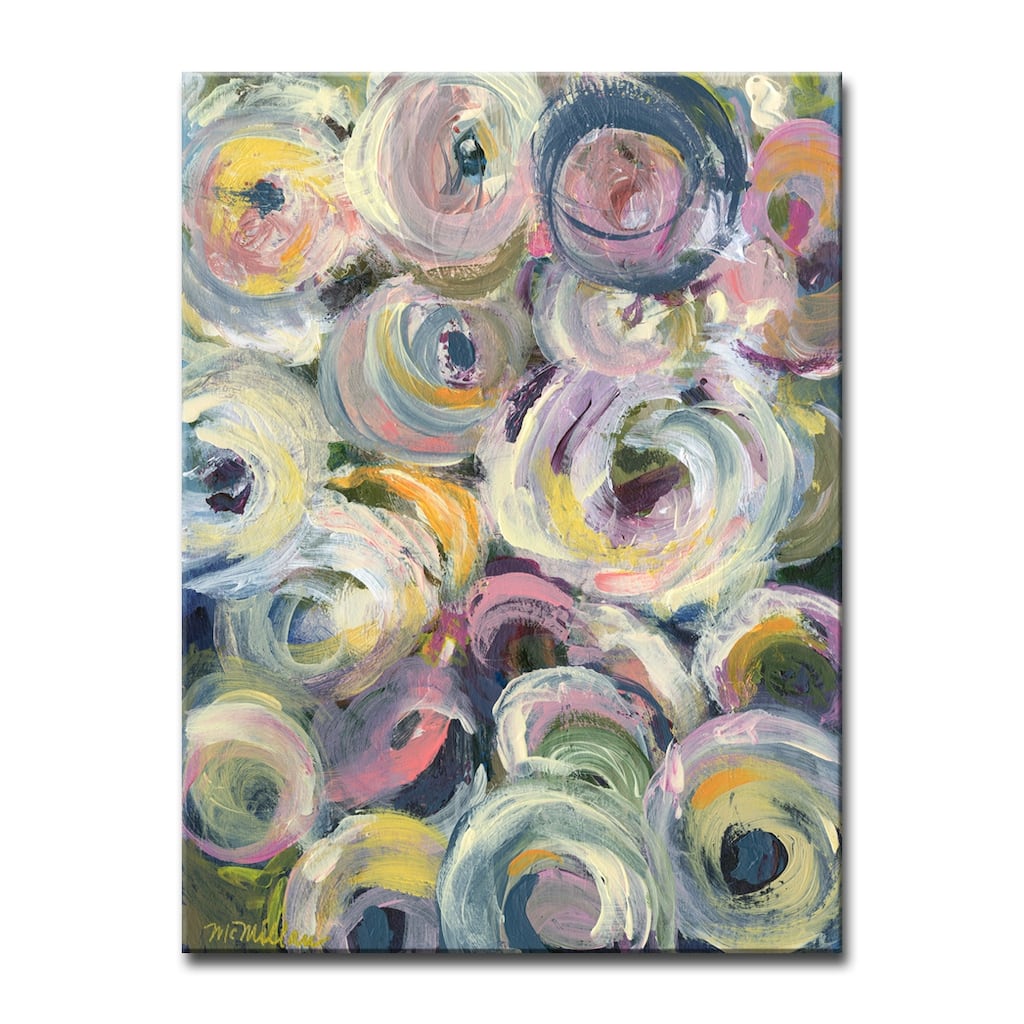 Spring Flowers' Ready2HangArt Canvas by Leslie Owens