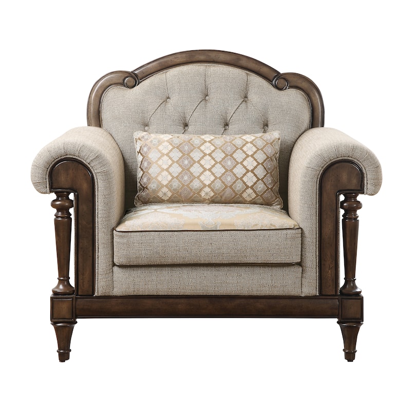Fremont & Park Tasse Tufted Uphostred Club Chair