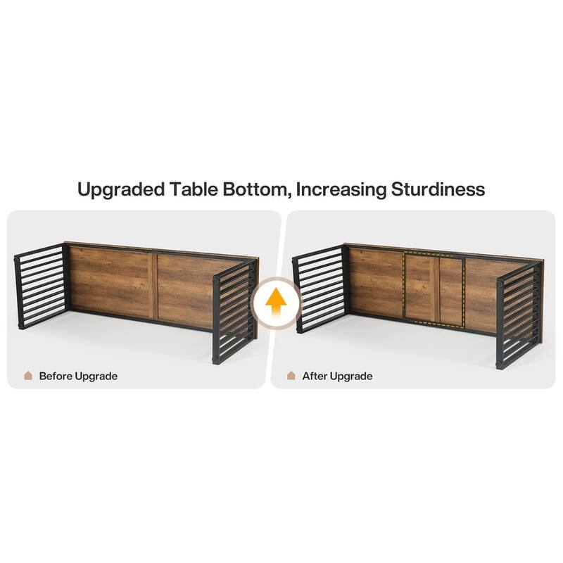 78.74" Double Computer Desk for 2 Person