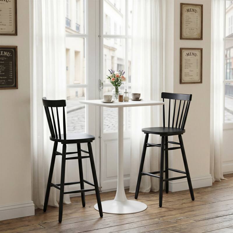Tyce Barstool Black - Black