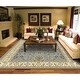 preview thumbnail 9 of 9, Copper Grove Sastamala Bordered Persian Area Rug 2'x3' - Gray/Blue