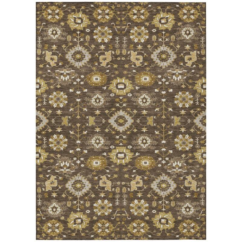 Machine Washable Indoor/ Outdoor Global Durango Chantille Rug
