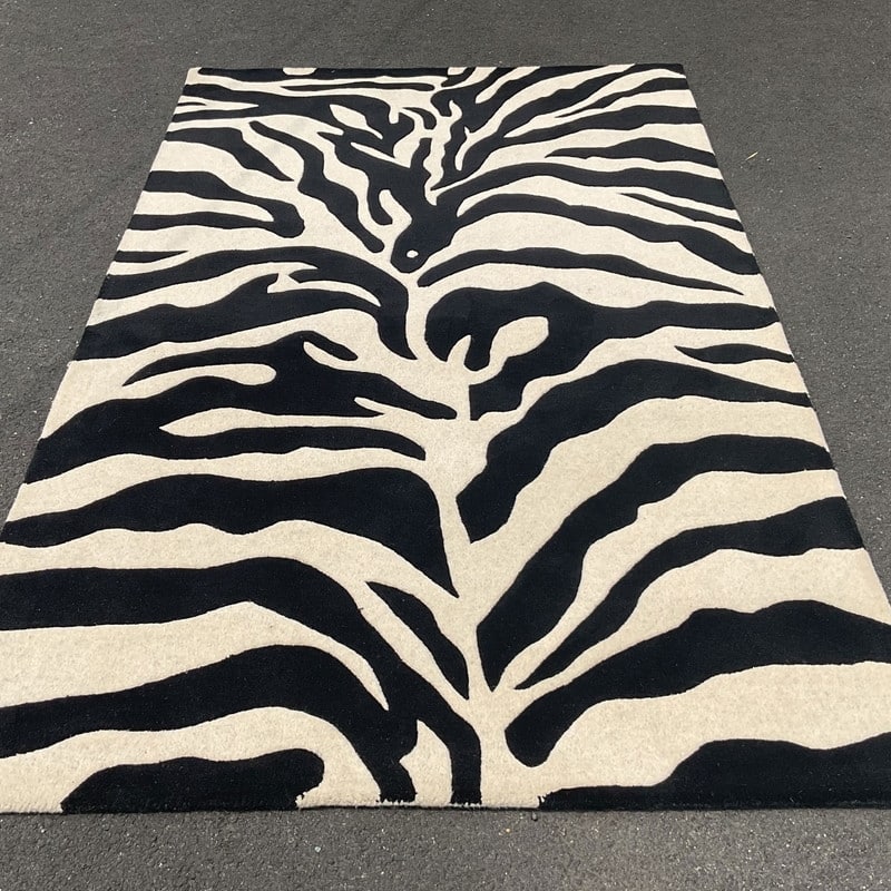 HERAT ORIENTAL Handmade Tibetan Zebra Wool Rug Collection