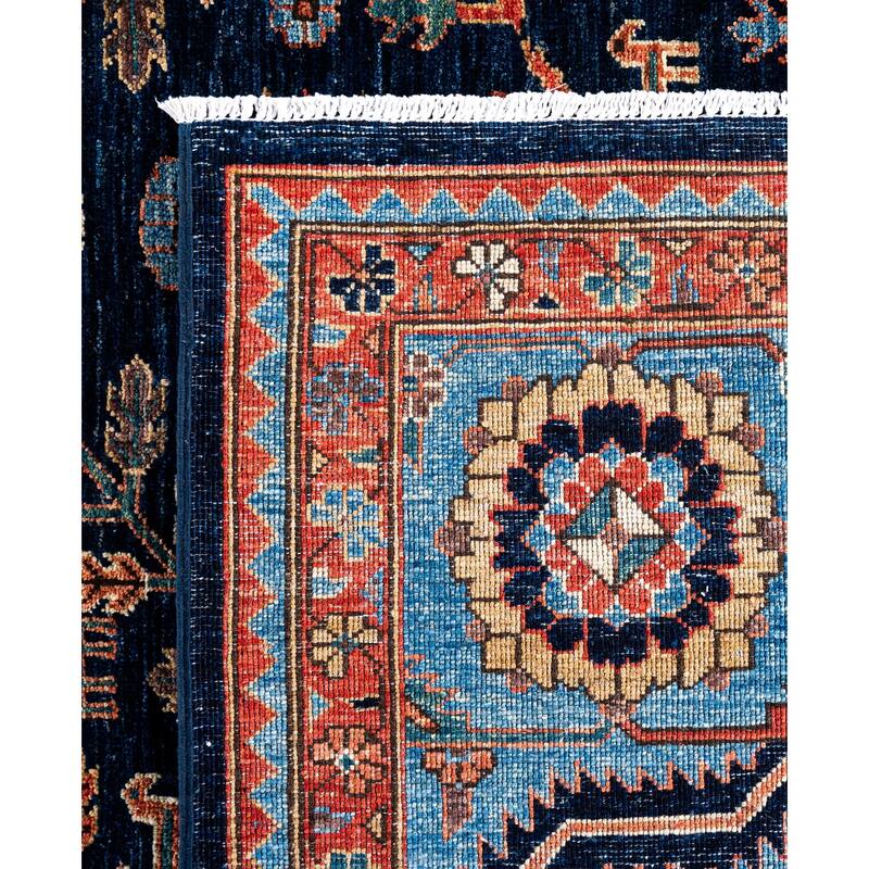 Serapi One-of-a-Kind Hand-Knotted Area Rug - Blue - 8' 3" x 9' 10"