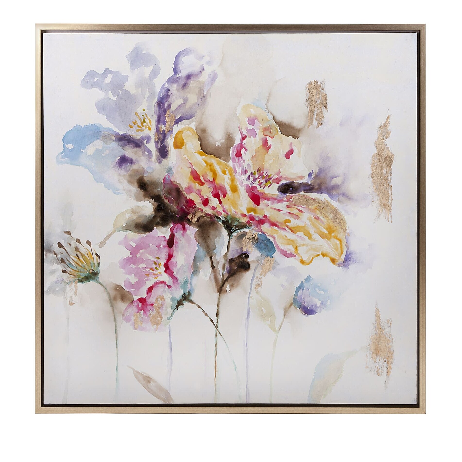 Shop Imax Home 76281 42 X 42 Delicate Wood Framed Giclee