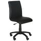 preview thumbnail 3 of 3, SAFAVIEH Office Black Hal Desk Chair - 18.1" x 22.4" x 32.5"