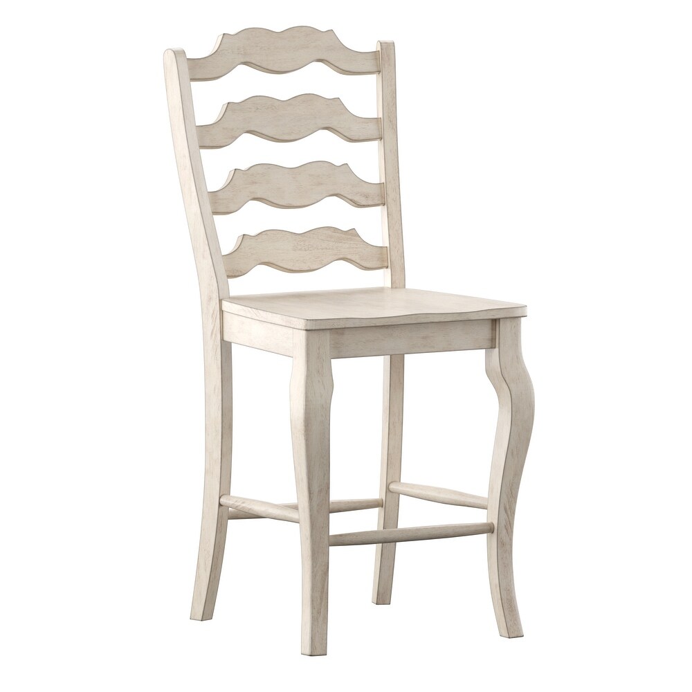 White ladder back bar stools deals