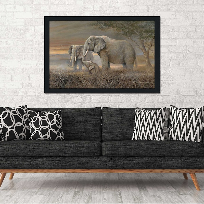 "Gentle Giants" by Ruane Manning Print on Acrylic