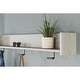 preview thumbnail 3 of 7, Signature Design by Ashley Wall Mounted Coat Rack with Shelf - 52.75" W x 7.5" D x 7.5" H