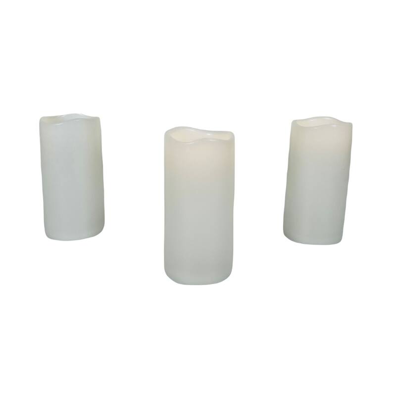 Flameless LED Candles 3 PC Set 3"X6" On Sale Bed Bath & Beyond