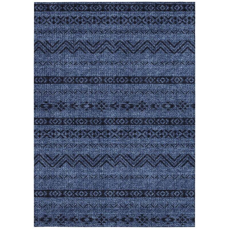 HomeRoots Southwestern Transitional Rectangle Outdoor Rug