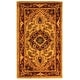 preview thumbnail 17 of 27, SAFAVIEH Handmade Classic Fae Traditional Oriental Wool Rug 2'3" x 4' - Light Gold/Red - Rectangle