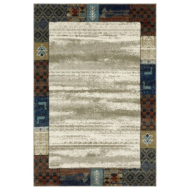 HomeRootsPatchwork Bohemian Runner Area Rug
