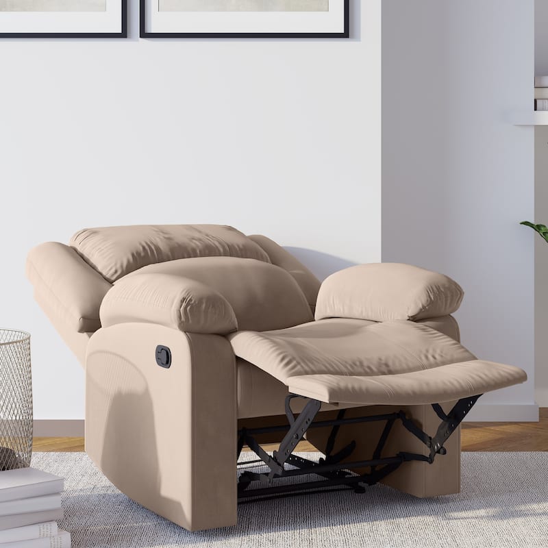 Relax A Lounger® Porter Microfiber Manual Recliner by iLounge
