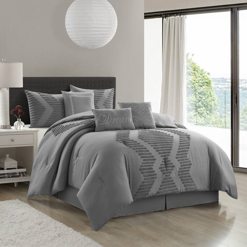 Nanshing Zena 7 Piece Tufted Comforter Set