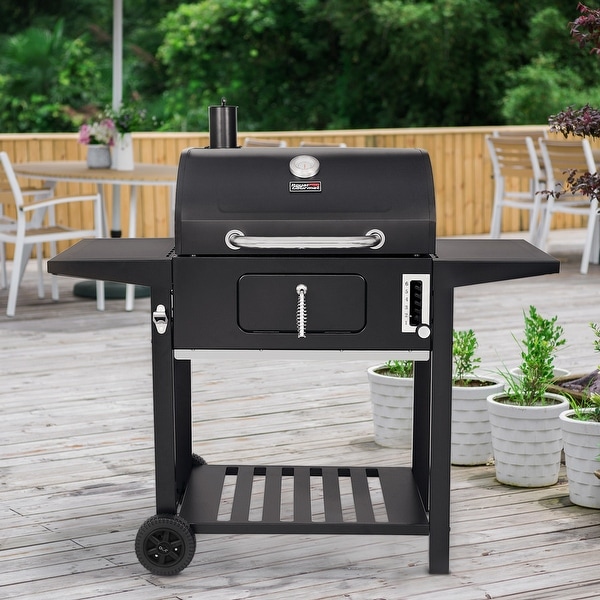 Heavy duty 24 inch charcoal cheap grill