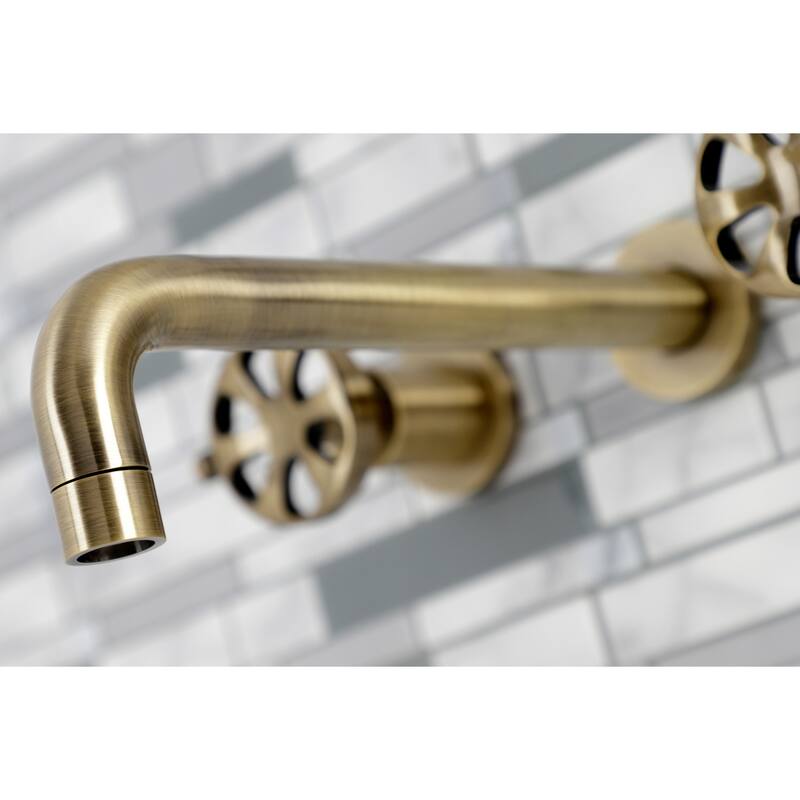 Belknap 3-Hole Wall Mount Roman Tub Faucet