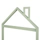 preview thumbnail 36 of 34, Full Size Kids Bed Wood Platform Bed with House-shaped Headboard , Gray